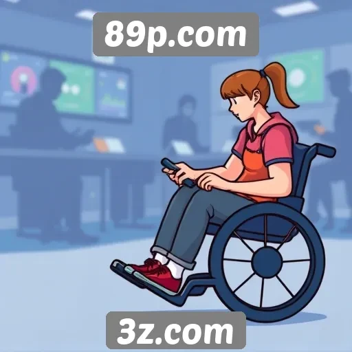 Acessibilidade e interface do usuário em 89p.com