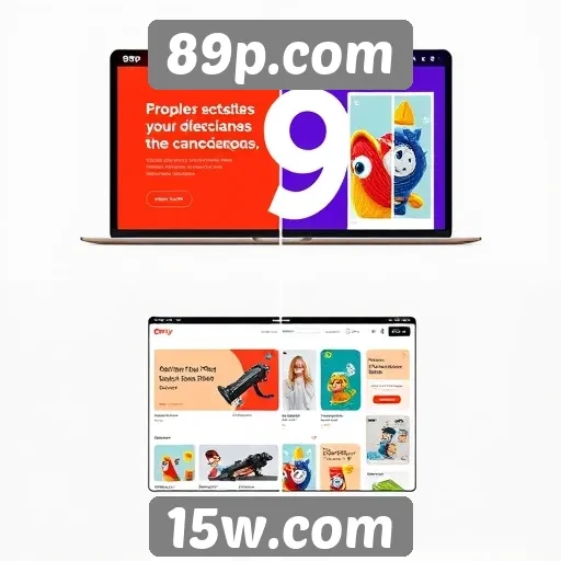 Evolução do design do site 89p.com